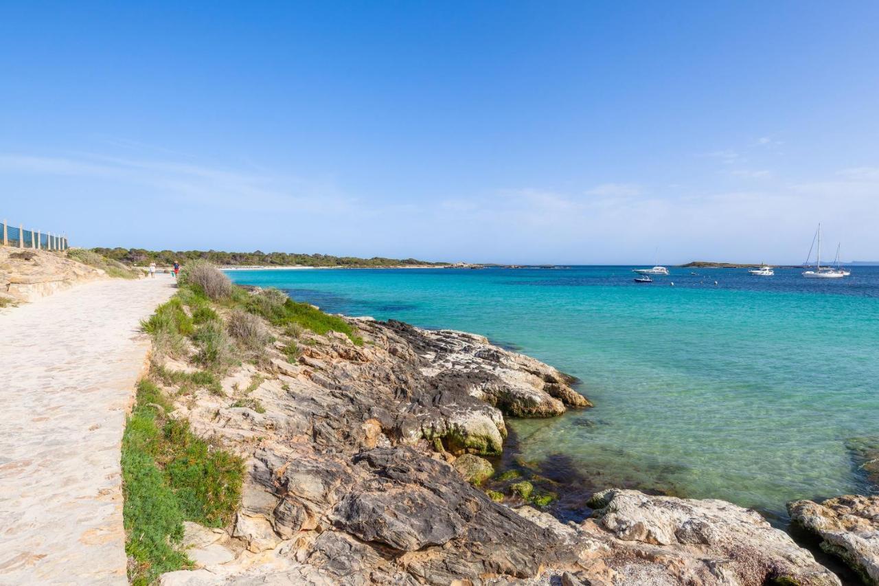 Ses Salines Cottage With Private Pool And Barbecue Luaran gambar